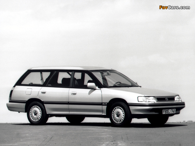 Subaru Legacy Station Wagon (BC) 1989–92 wallpapers (640 x 480)