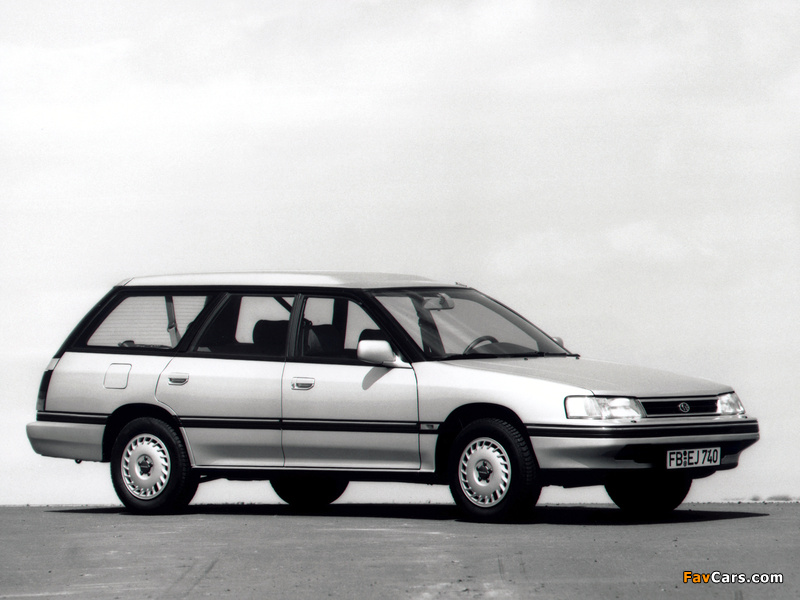 Subaru Legacy Station Wagon (BC) 1989–92 wallpapers (800 x 600)