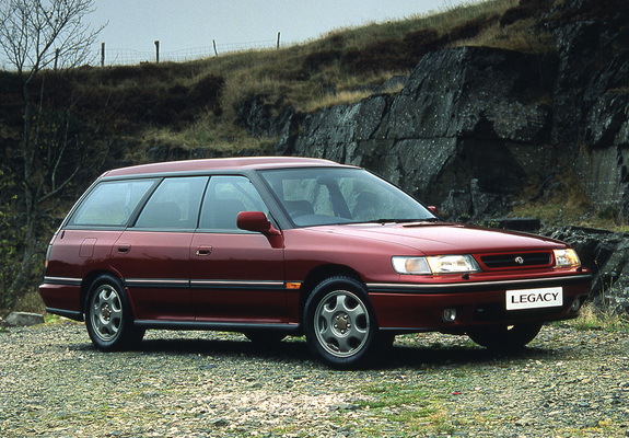 Subaru Legacy Station Wagon UK-spec (BC) 1992–93 images