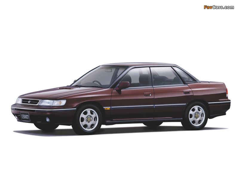 Subaru Legacy (BC) 1992–93 photos (800 x 600)