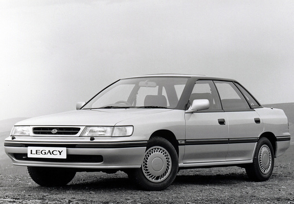 Subaru Legacy UK-spec (BC) 1992–93 wallpapers