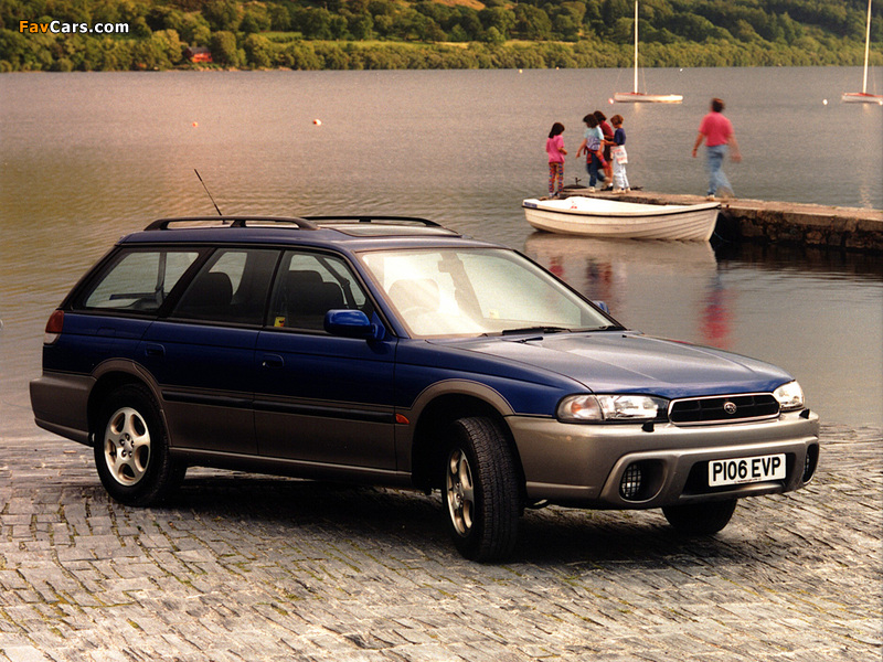 Subaru Legacy Outback UK-spec 1995–99 images (800 x 600)
