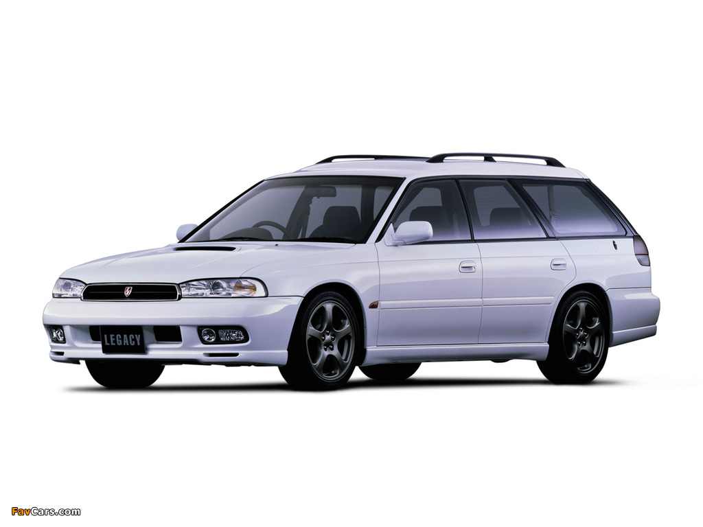Subaru Legacy 2.0 GT-B Station Wagon (BD) 1996–98 images (1024 x 768)