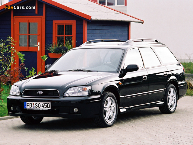 Subaru Legacy 2.5i Touring Wagon (BE,BH) 1998–2003 images (640 x 480)