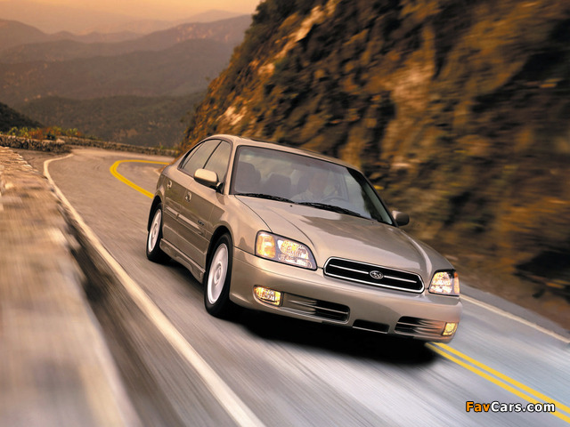 Subaru Legacy 2.5i US-spec (BE,BH) 1998–2003 images (640 x 480)