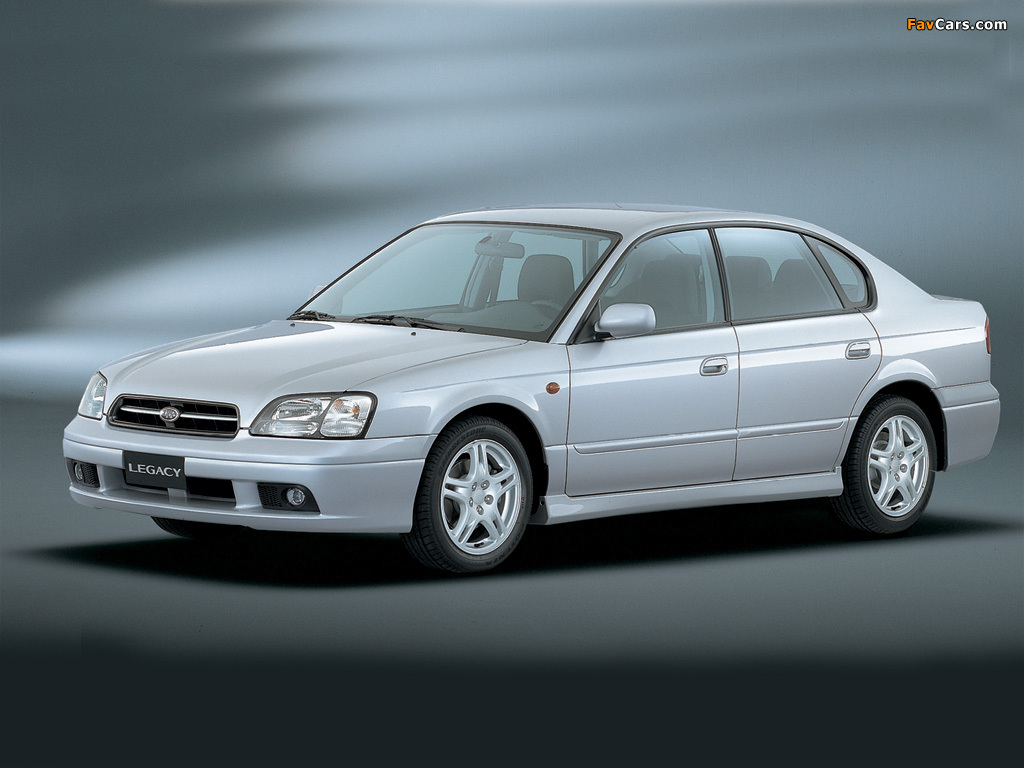 Subaru Legacy 2.0 GL (BE,BH) 1998–2003 images (1024 x 768)