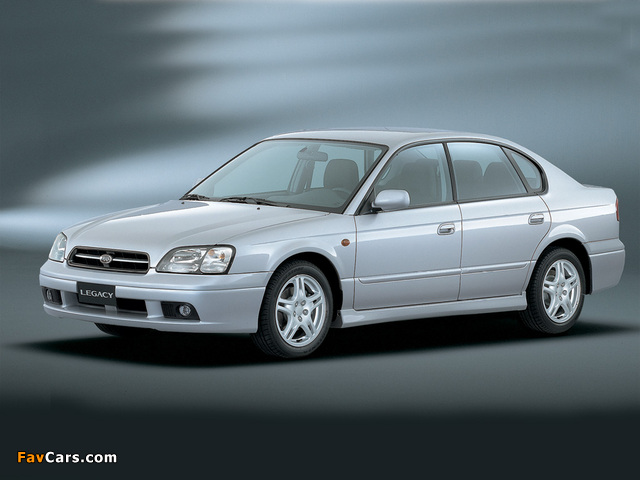 Subaru Legacy 2.0 GL (BE,BH) 1998–2003 images (640 x 480)