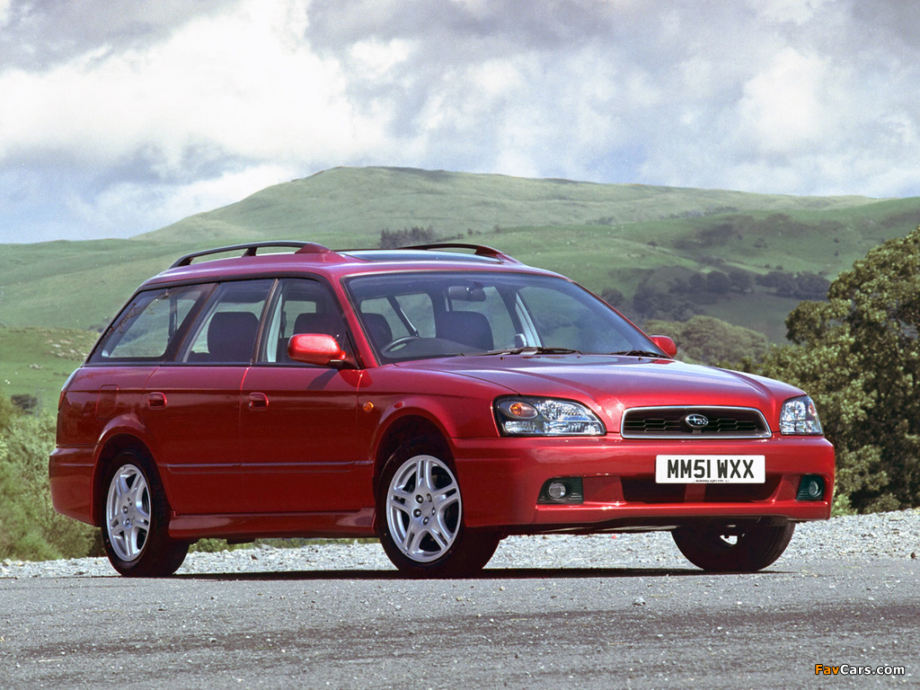 Subaru Legacy Touring Wagon UK-spec (BE,BH) 1998–2003 images (1024 x 768)