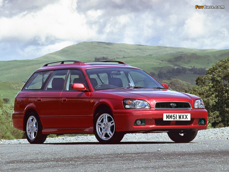 Subaru Legacy Touring Wagon UK-spec (BE,BH) 1998–2003 images (800 x 600)