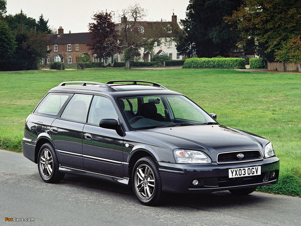 Subaru Legacy Touring Wagon UK-spec (BE,BH) 1998–2003 images (1024 x 768)