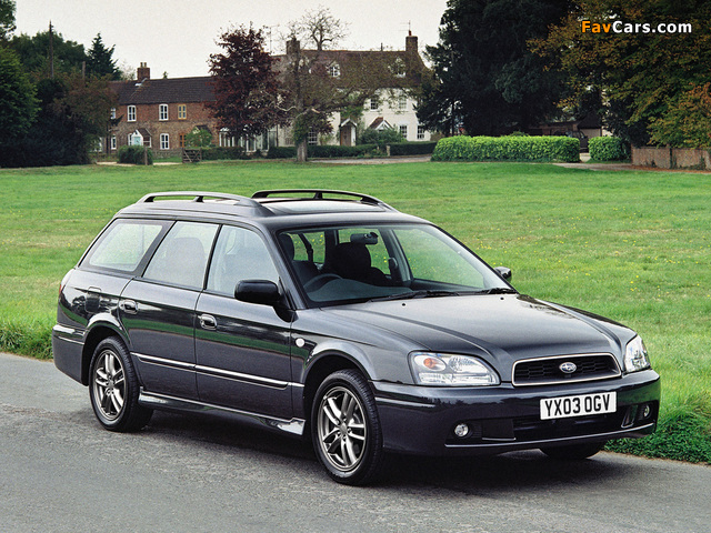 Subaru Legacy Touring Wagon UK-spec (BE,BH) 1998–2003 images (640 x 480)