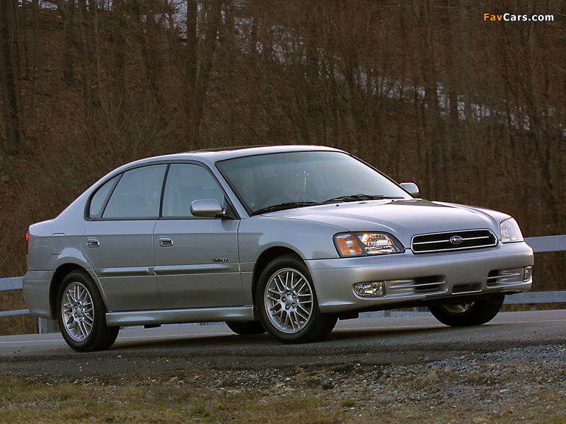 Subaru Legacy 2.5i US-spec (BE,BH) 1998–2003 images (800 x 600)