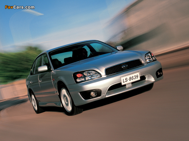 Subaru Legacy 2.0 GL (BE,BH) 1998–2003 photos (640 x 480)