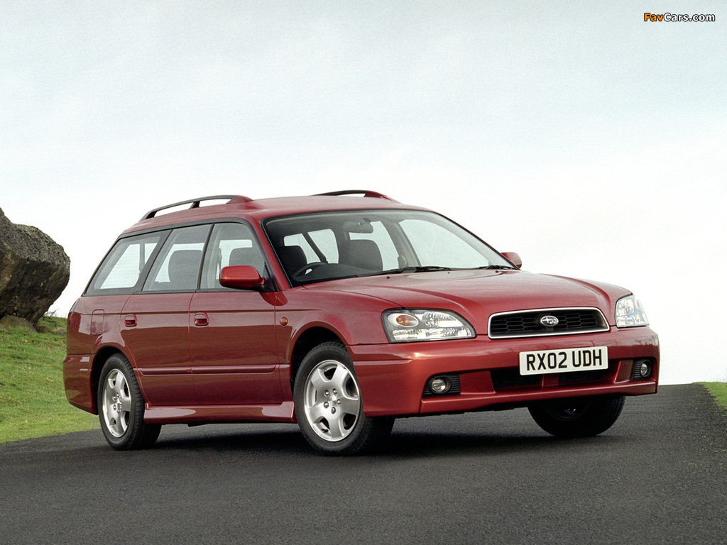 Subaru Legacy Touring Wagon UK-spec (BE,BH) 1998–2003 photos (1024 x 768)