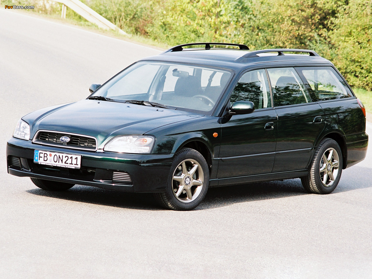 Subaru Legacy 2.0 GL Touring Wagon (BE,BH) 1998–2003 pictures (1280 x 960)