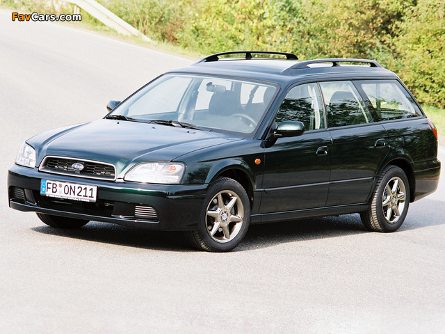 Subaru Legacy 2.0 GL Touring Wagon (BE,BH) 1998–2003 pictures (640 x 480)