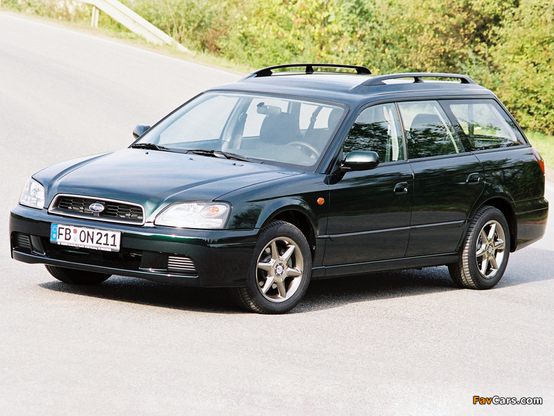 Subaru Legacy 2.0 GL Touring Wagon (BE,BH) 1998–2003 pictures (800 x 600)