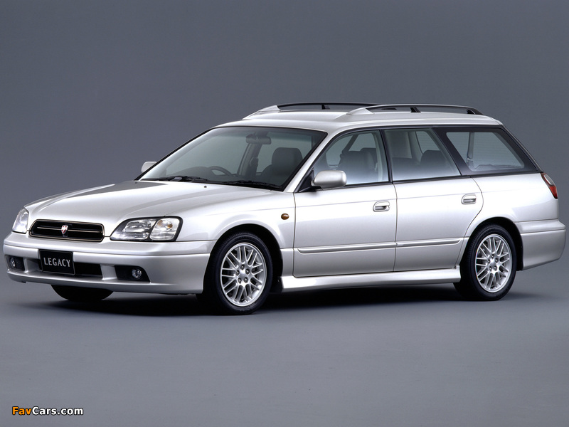 Subaru Legacy 2.5 250T Touring Wagon (BE,BH) 1998–2000 pictures (800 x 600)
