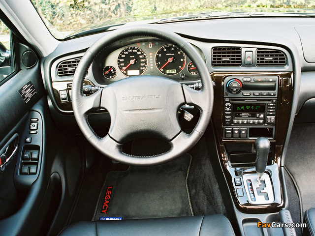 Subaru Legacy 2.0 GL Touring Wagon (BE,BH) 1998–2003 pictures (640 x 480)