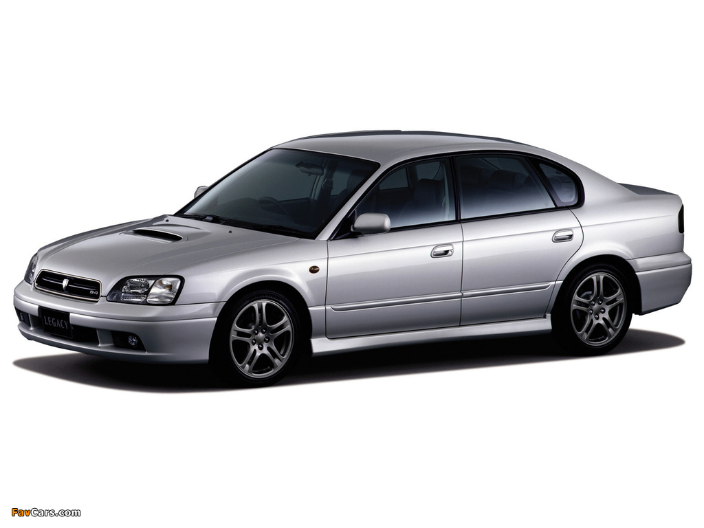 Subaru Legacy 2.0 B4 RSK (BE,BH) 1998–2003 wallpapers (1024 x 768)