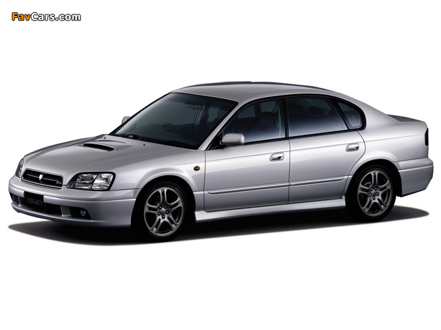 Subaru Legacy 2.0 B4 RSK (BE,BH) 1998–2003 wallpapers (640 x 480)
