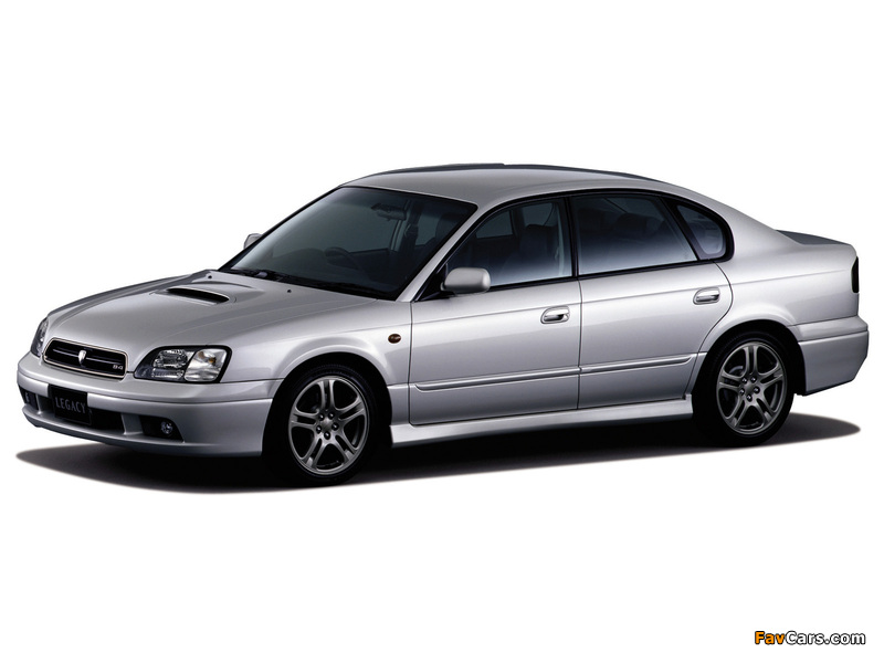 Subaru Legacy 2.0 B4 RSK (BE,BH) 1998–2003 wallpapers (800 x 600)