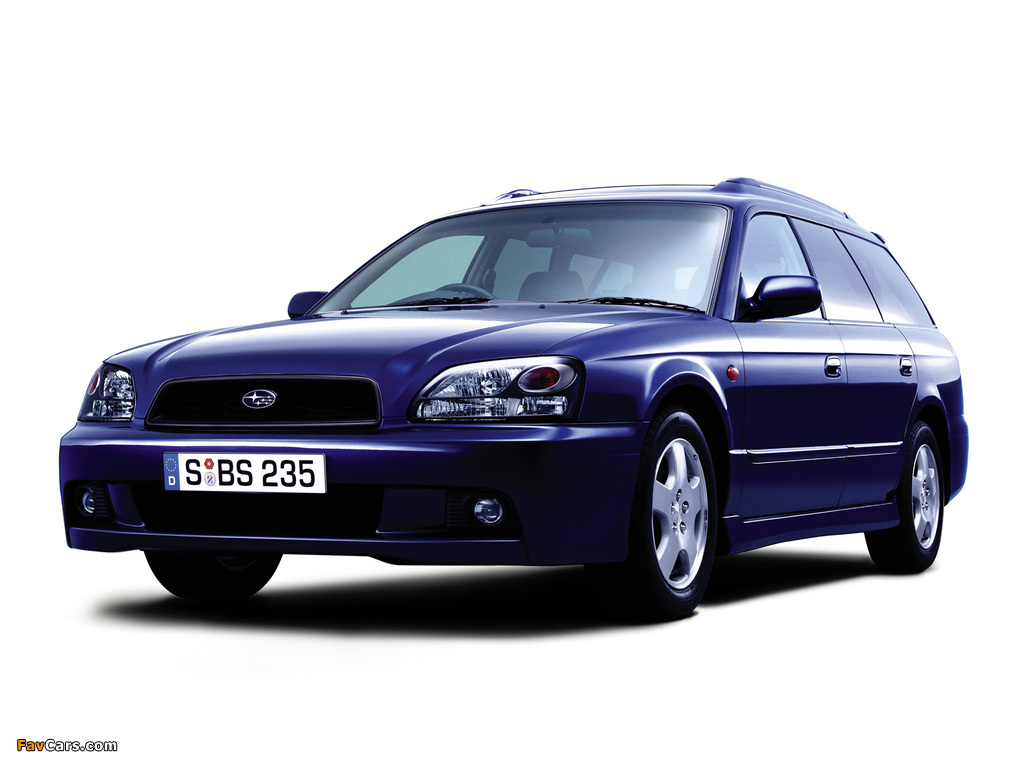 Subaru Legacy 2.0 GL Touring Wagon (BE,BH) 1998–2003 wallpapers (1024 x 768)