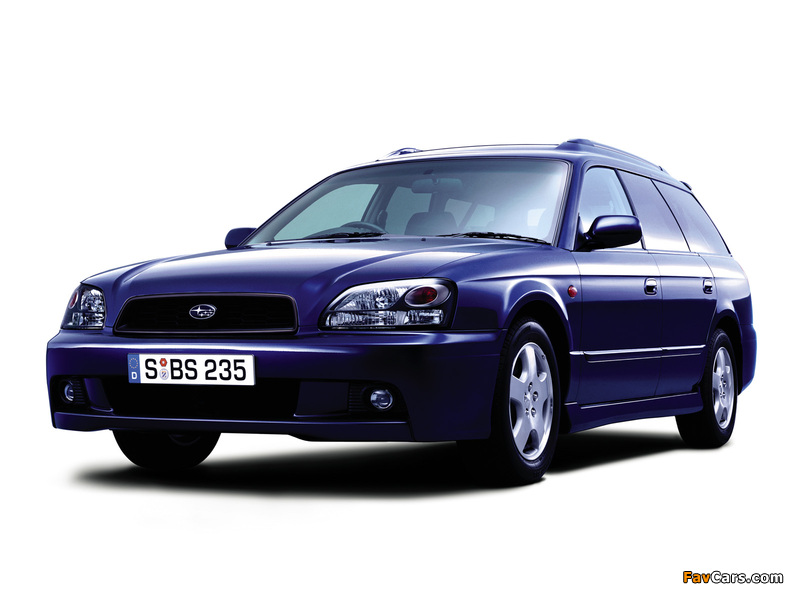 Subaru Legacy 2.0 GL Touring Wagon (BE,BH) 1998–2003 wallpapers (800 x 600)