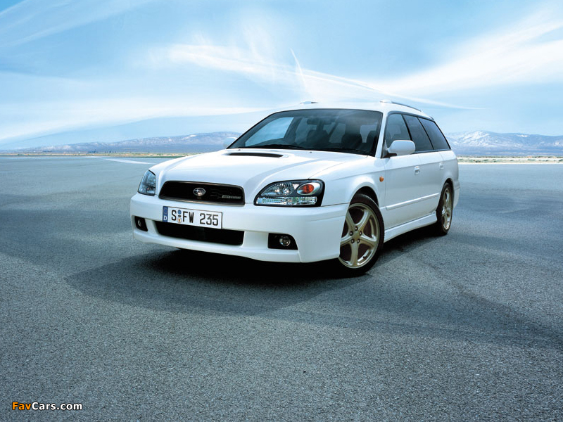 Subaru Legacy 2.0 GT-B E-tune II Touring Wagon (BE) 2001–03 images (800 x 600)