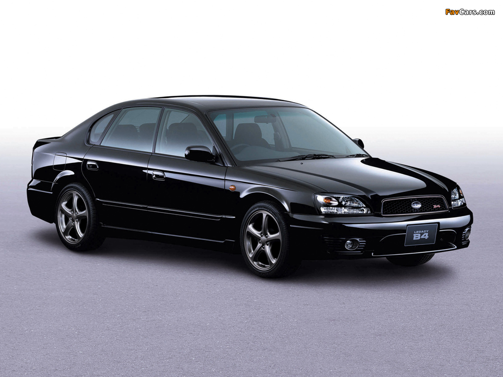 Subaru Legacy 2.5 B4 RS25 (BE,BH) 2001–03 wallpapers (1024 x 768)