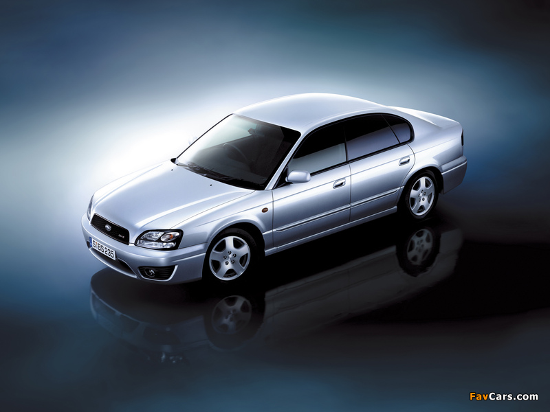 Subaru Legacy 2.0 B4 S (BE,BH) 2002–03 photos (800 x 600)
