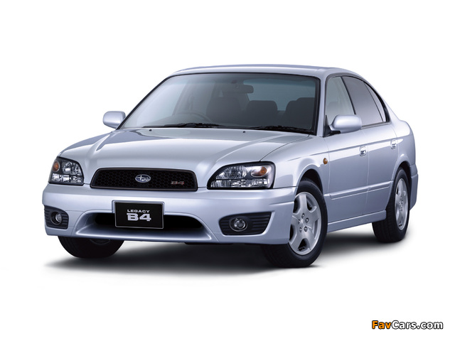 Subaru Legacy 2.0 B4 S (BE,BH) 2002–03 pictures (640 x 480)