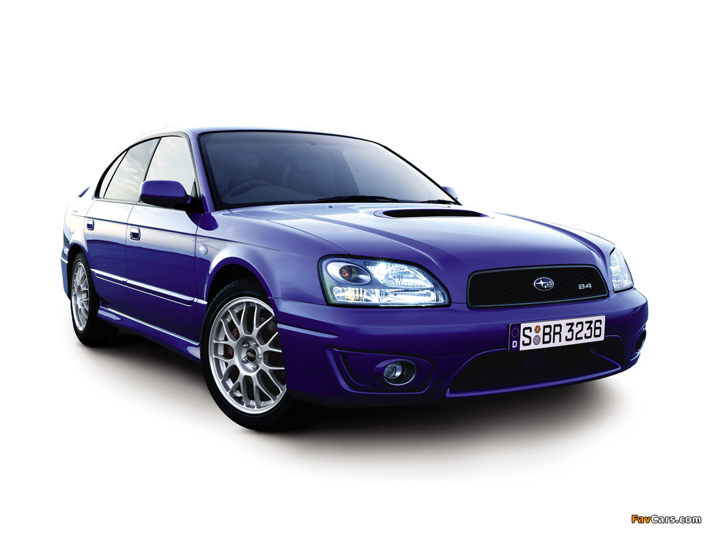 Subaru Legacy 2.0 B4 RSK S-Edition (BE,BH) 2002–03 wallpapers (1024 x 768)