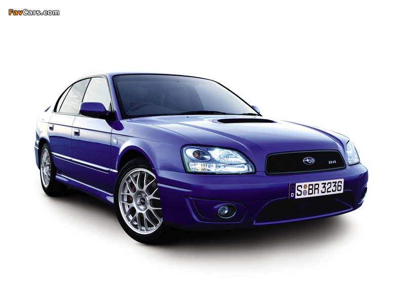 Subaru Legacy 2.0 B4 RSK S-Edition (BE,BH) 2002–03 wallpapers (800 x 600)
