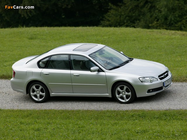 Subaru Legacy 3.0R 2003–06 images (640 x 480)