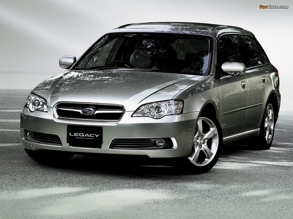 Subaru Legacy 3.0R Station Wagon 2003–06 images (1024 x 768)