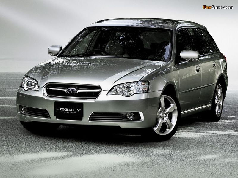 Subaru Legacy 3.0R Station Wagon 2003–06 images (800 x 600)