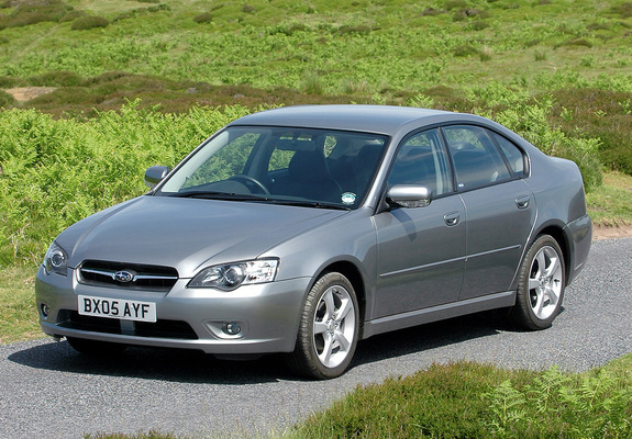 Subaru Legacy UK-spec 2003–06 images