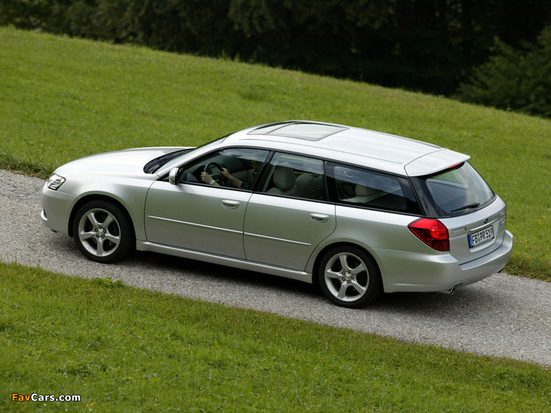 Subaru Legacy 3.0R Station Wagon 2003–06 images (800 x 600)