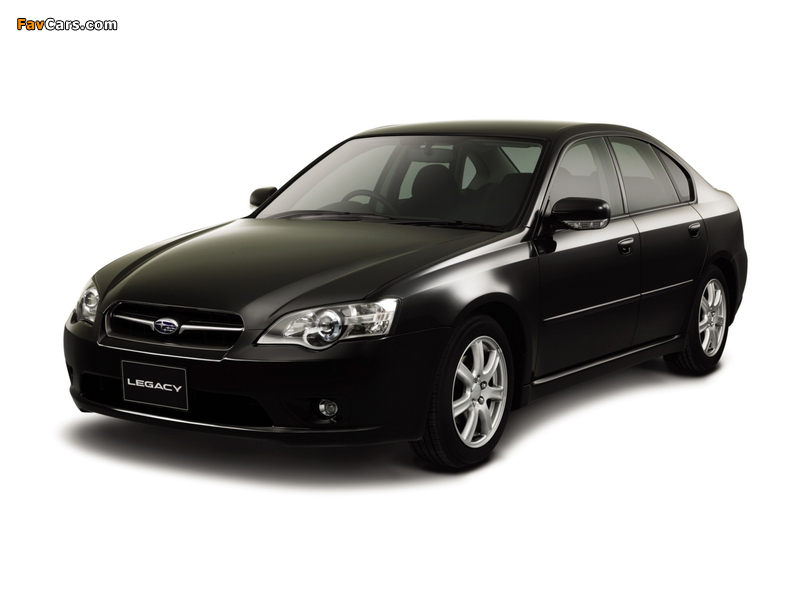 Subaru Legacy 2.0R 2003–06 photos (800 x 600)