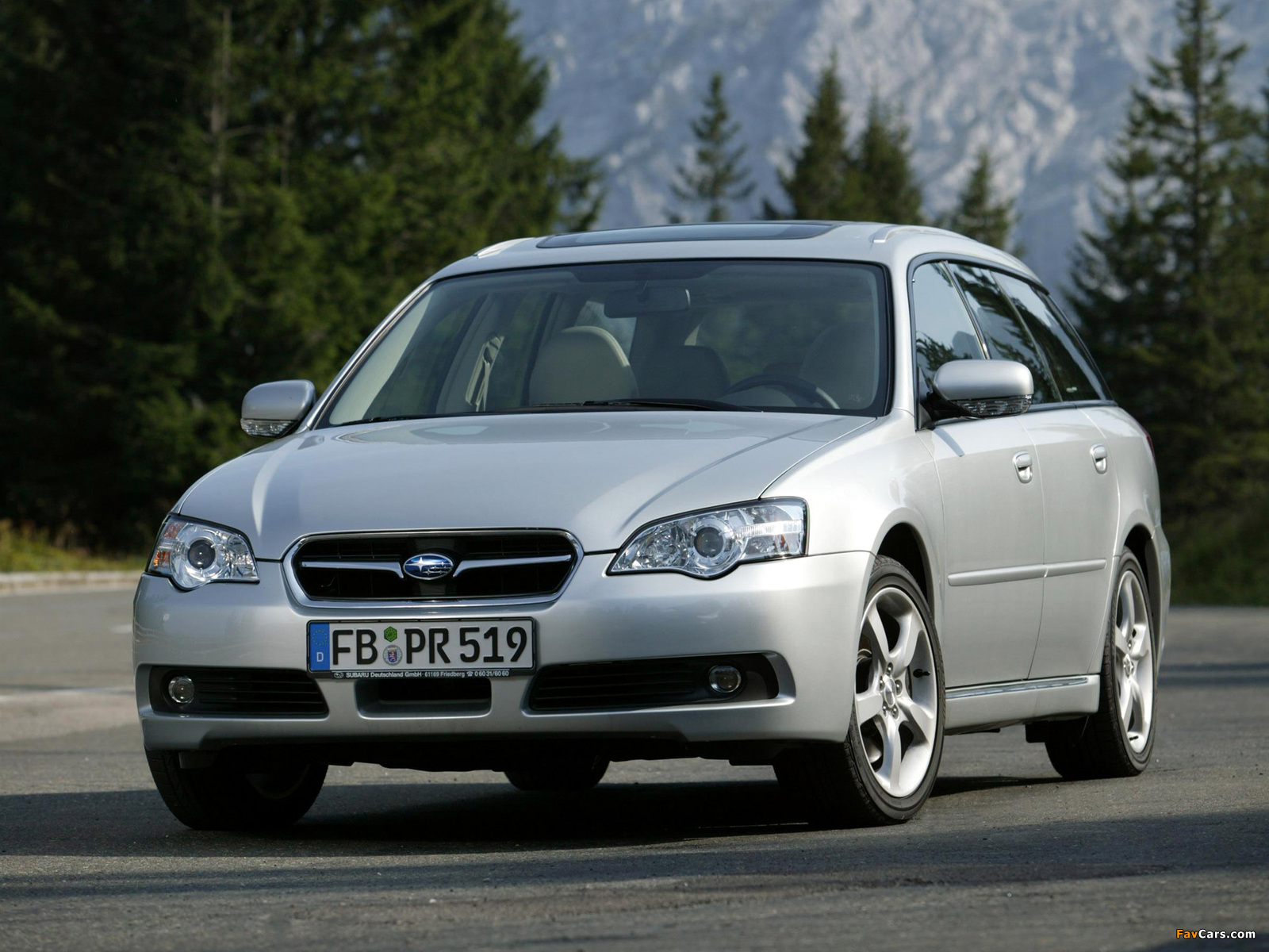 Subaru Legacy 3.0R Station Wagon 2003–06 photos (1600 x 1200)