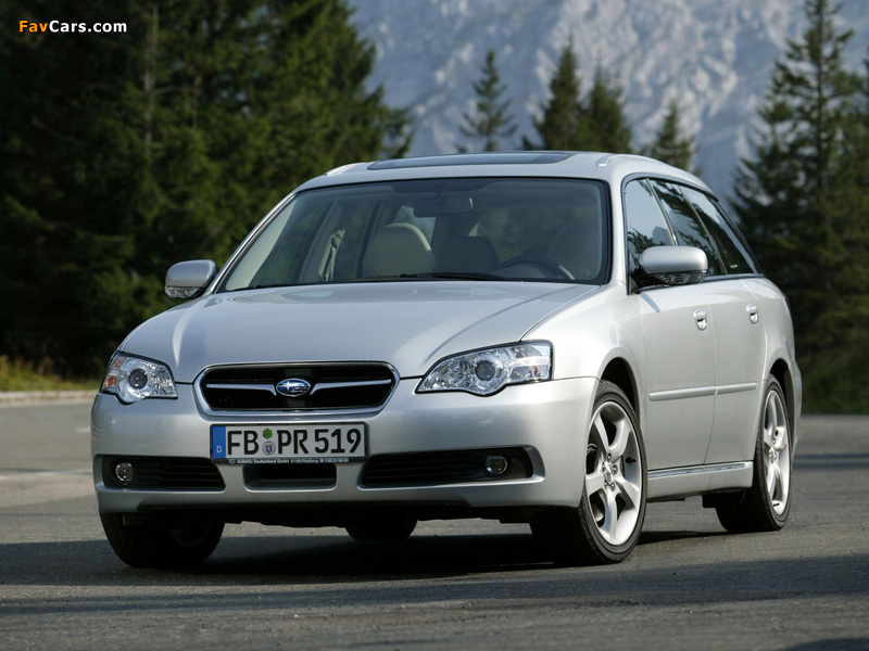 Subaru Legacy 3.0R Station Wagon 2003–06 photos (800 x 600)