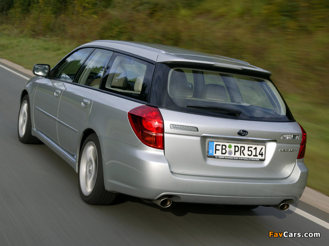 Subaru Legacy 3.0R Station Wagon 2003–06 photos (640 x 480)