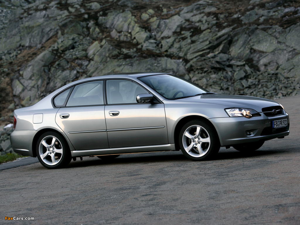 Subaru Legacy 2.0R 2003–06 photos (1024 x 768)