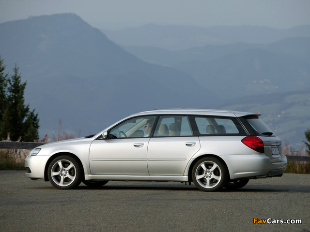 Subaru Legacy 3.0R Station Wagon 2003–06 photos (640 x 480)