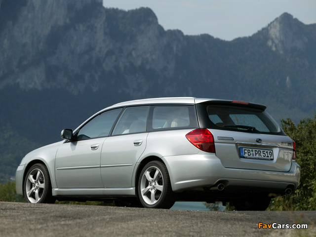 Subaru Legacy 3.0R Station Wagon 2003–06 photos (640 x 480)