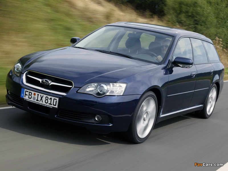 Subaru Legacy 3.0R Station Wagon 2003–06 photos (800 x 600)