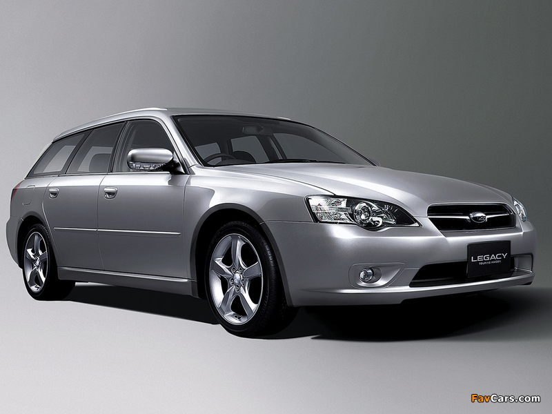 Subaru Legacy 2.5i Station Wagon 2003–06 photos (800 x 600)