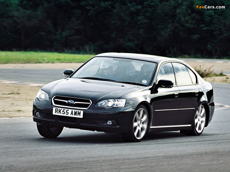 Subaru Legacy 3.0R spec.B UK-spec 2003–06 photos (800 x 600)