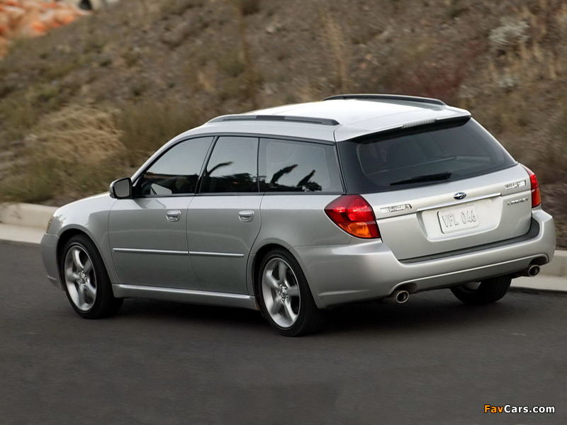 Subaru Legacy Station Wagon US-spec 2003–06 photos (800 x 600)